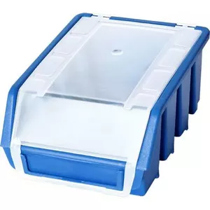 Storage box PATROL Ergobox 3 with Vacuum Blue 8242918, stackable tool and storage container