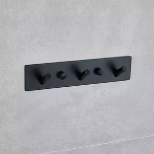 Wall hook Baltic Aqua 9115794 — self-adhesive aluminum bathroom hook
