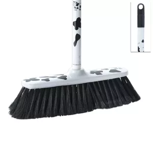 Floor broom Cavallo Slota Mūū with metal handle, 24 cm head