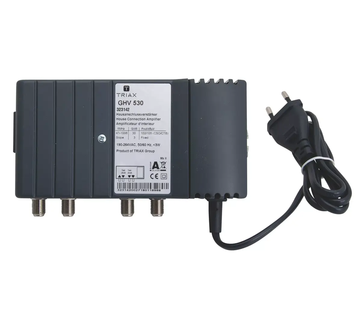 TV signāla pastiprinātājs Triax GHV 530 Photo 4