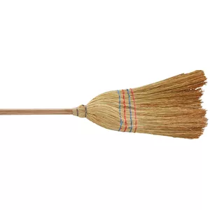 Floor brush Cavallo Coconut Slot Topolino with Stick 10 — wooden handle, coconut fiber head, model 8000277