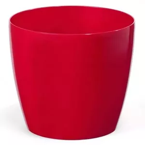 Flower pot LAMELA Magnolia 180×159 mm red