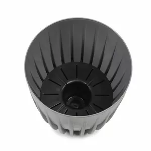 Flower pot LAMELA Mira 145×172 mm, 1.5 L, grey