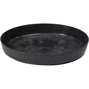 Flower pot saucer 235 mm, concrete dark gray