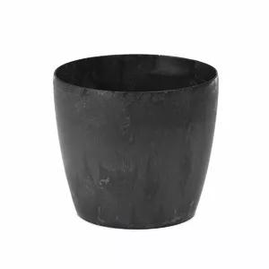 Flower pot LAMELA Magnolia 180 x 159 mm dark grey concrete