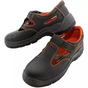 Sandals Art.Master 9079119 metal toe size 48 — open-toe work sandals with protective metal toe