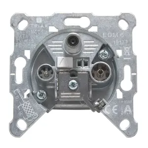 Socket outlet SAT + TV + Radio Triax 306271