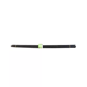 BESK bamboo stakes 70 cm black, pack of 10 — plant support stakes