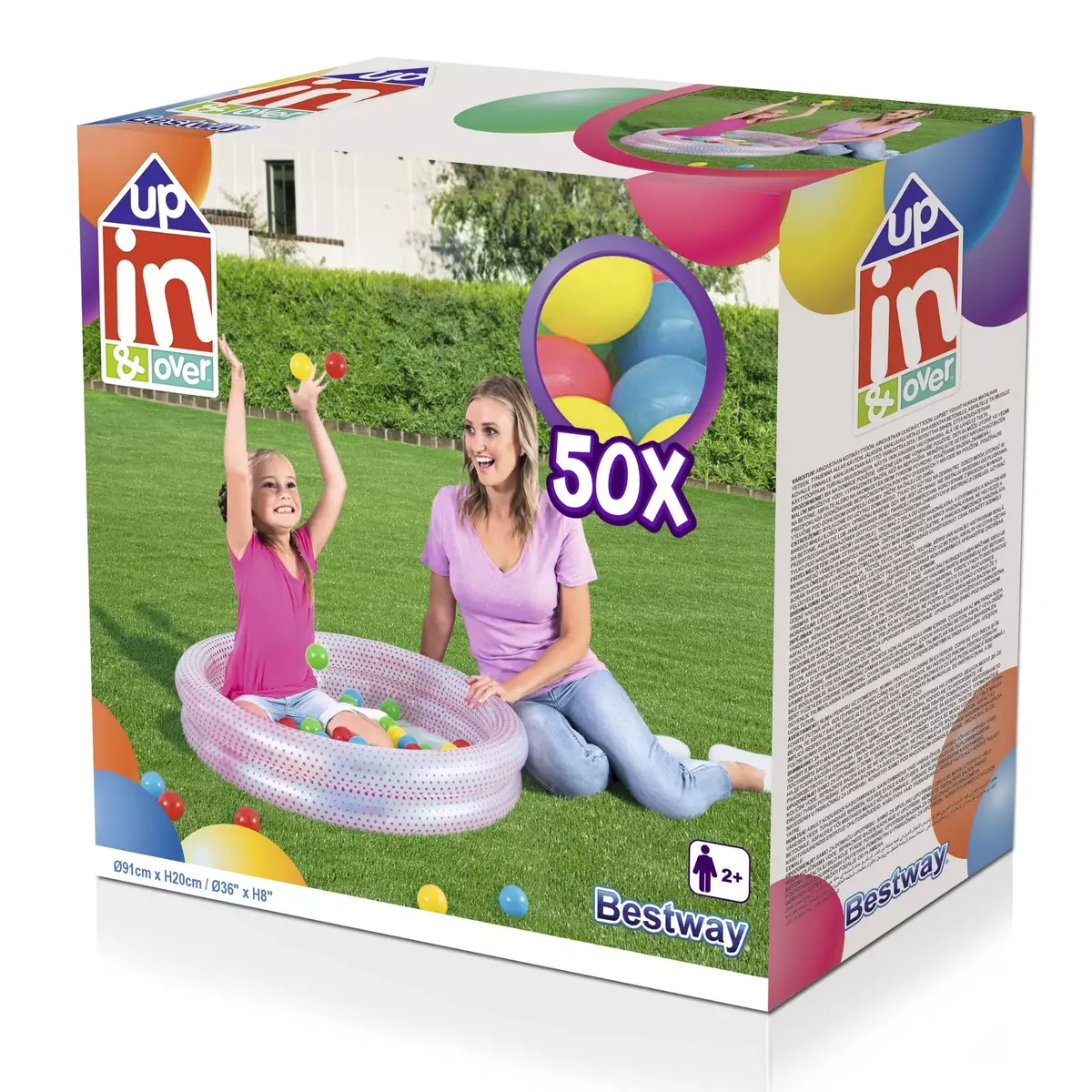 Bestway 51141 Ball Pit with 50 Balls Photo 19
