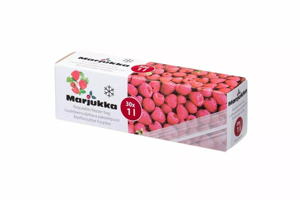 Atslēdzami saldētavas maisiņi Marjukka 1 l