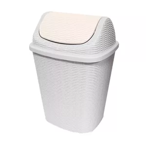 Indoor waste container BESK Gaby1 260×230×410 mm gray compact bin