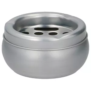 Round metal ashtray 10×5 cm, Model 2038636, metal construction