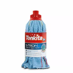 Сменная насадка для швабры Tonkita Strofi 12 — моющаяся многоразовая микрофибра, модель 90000224