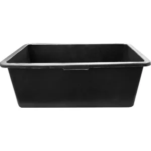 Construction Bowl PATROL 80 L Square – heavy-duty mixing and carrying container