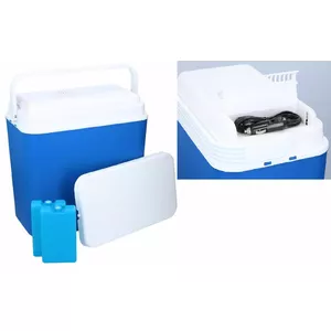 Portable 24L 12V Cooler Box — 24 liters, 12V DC powered, portable refrigeration for car and travel