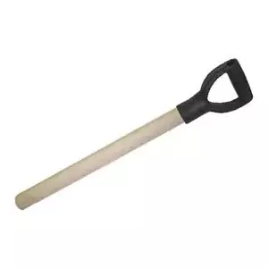 Wooden Stick Ingrid D 0.8 m with D-handle model 9075531 – wooden shaft, 80 cm length