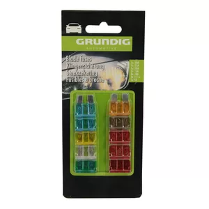 Grundig Automotive 2327334 automobiļu drošinātāju komplekts, 10 gabali