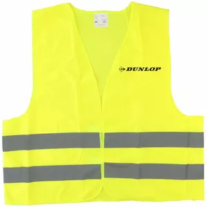 Dunlop 2082653 Reflective Safety Vest, Yellow