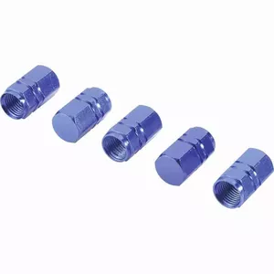 Tyre valve caps set Valve Micīte 2028316 — blue, 4 pieces