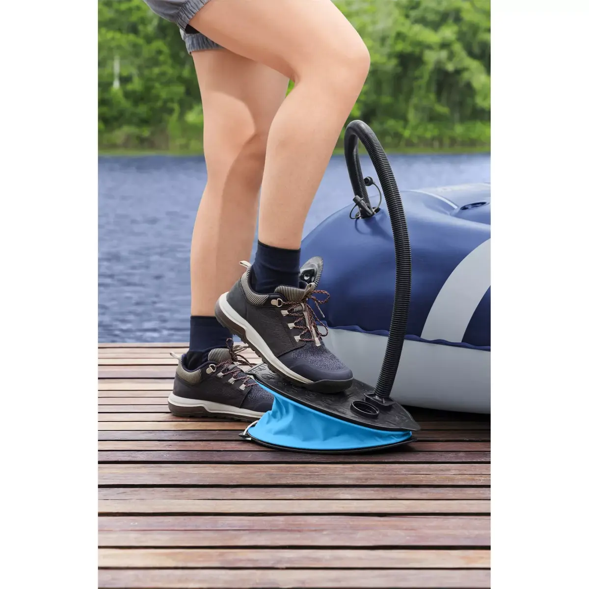 Pedāļu gaisa sūknis Bestway Air Step 1400 ML Photo 3
