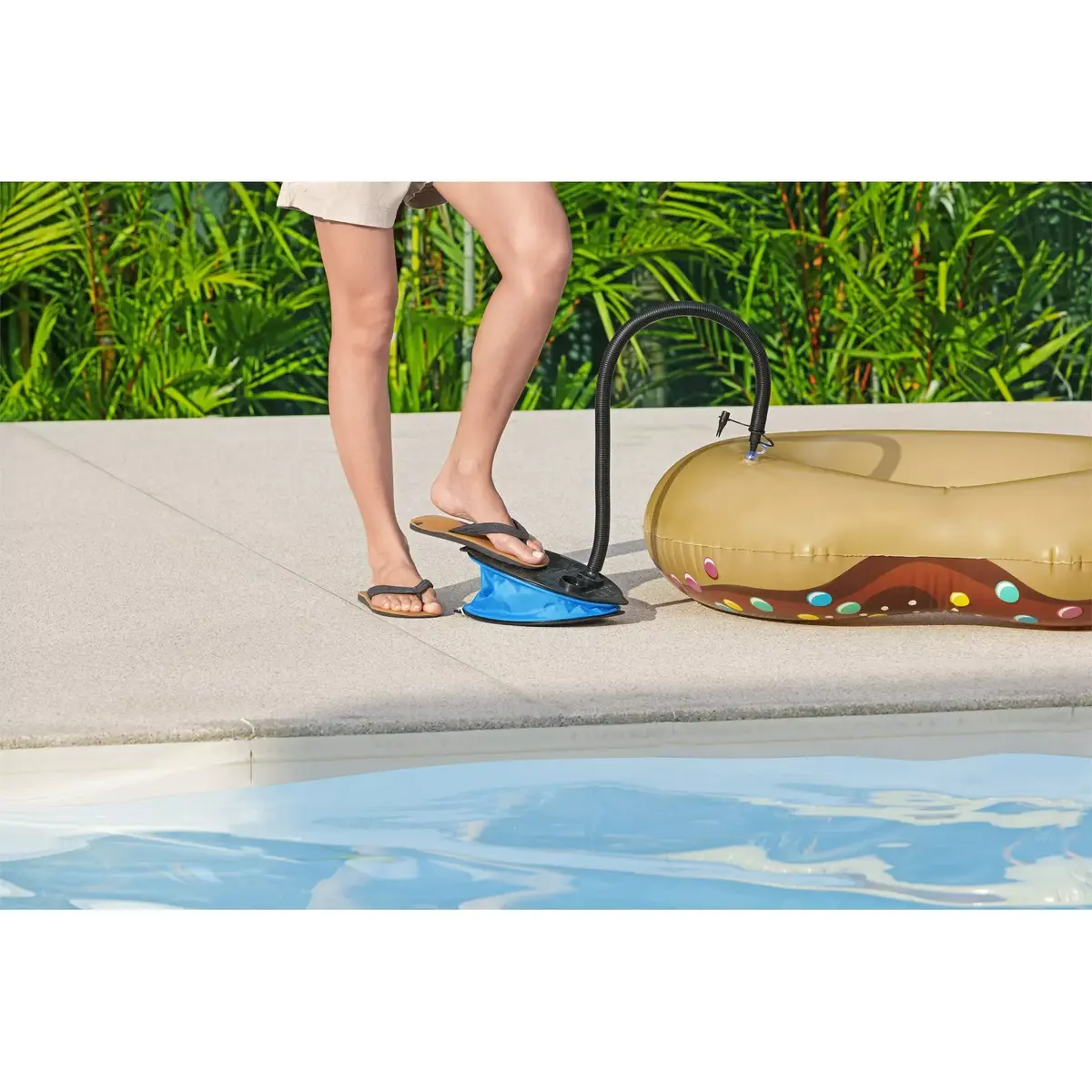 Pedāļu gaisa sūknis Bestway Air Step 1400 ML Photo 8