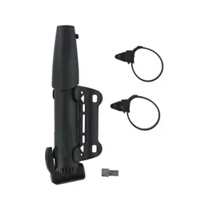 Rokas gaisa sūknis DUNLOP 2173559 — 240 mm melns velosipēdam