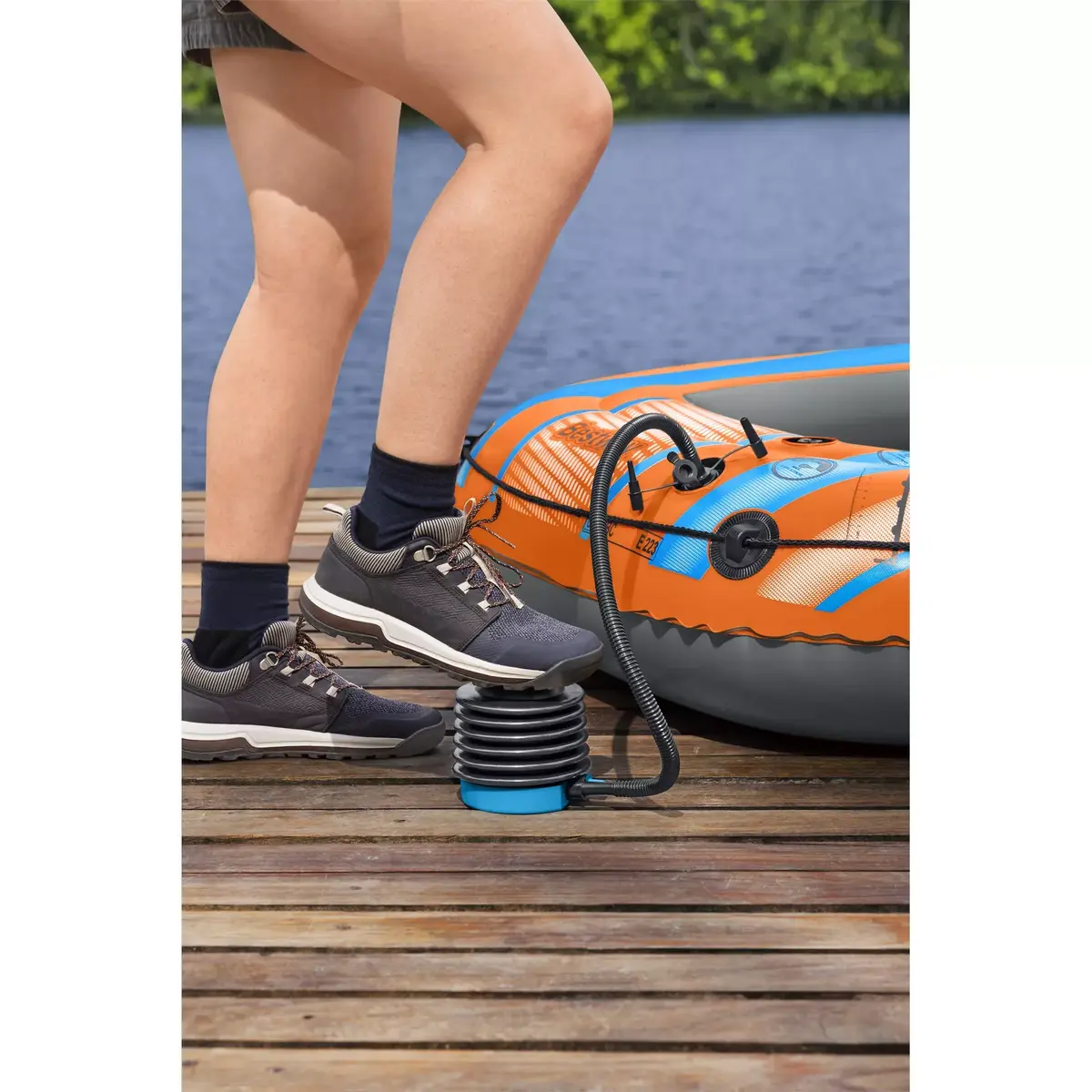 Ножной насос Bestway Air Step 300 ML Photo 3