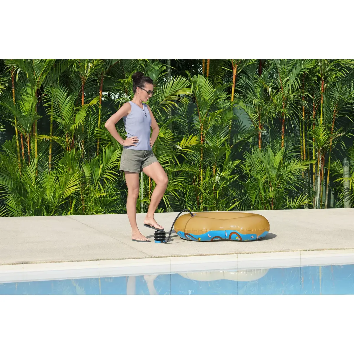 Ножной насос Bestway Air Step 300 ML Photo 8