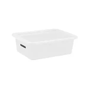 Storage box NHG Basic 30L with lid — plastic household and garage container