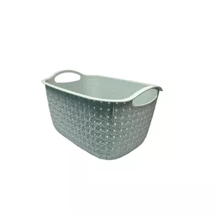 Storage container BESK 37×27×22 cm blue — plastic household and storage box