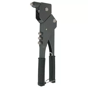 Pneumatic rivet/fastener tool accessory MEGA 5140029 — knee gun with adjustable head