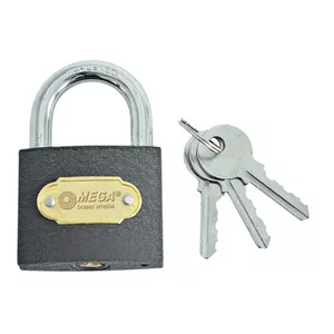 Padlock MEGA 5030252 – 50 mm steel body, weather resistant