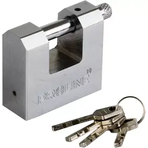 Padlock Proline 24291 by Proline — steel shackle padlock, key-operated, durable locking mechanism