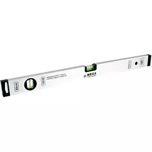 Spirit level MEGA 400 mm with 2 vials, accuracy 1 mm/m, model 5150349