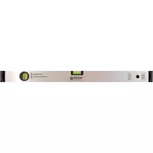 Spirit level MEGA 1200 mm, 2 vials, accuracy 1 mm/m, model 5150424