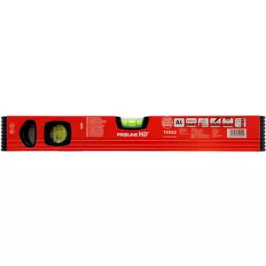 Spirit level Proline ProlineHD 150 cm with 2 vials, accuracy 0.5 mm/m