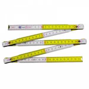 Folding ruler Proline 2 m wooden model 5130136 — 2 m length, jointed segments
