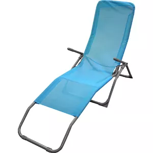 Krēsls BESK 9055120 karājošs/atpūtas 190×57×94 cm zils