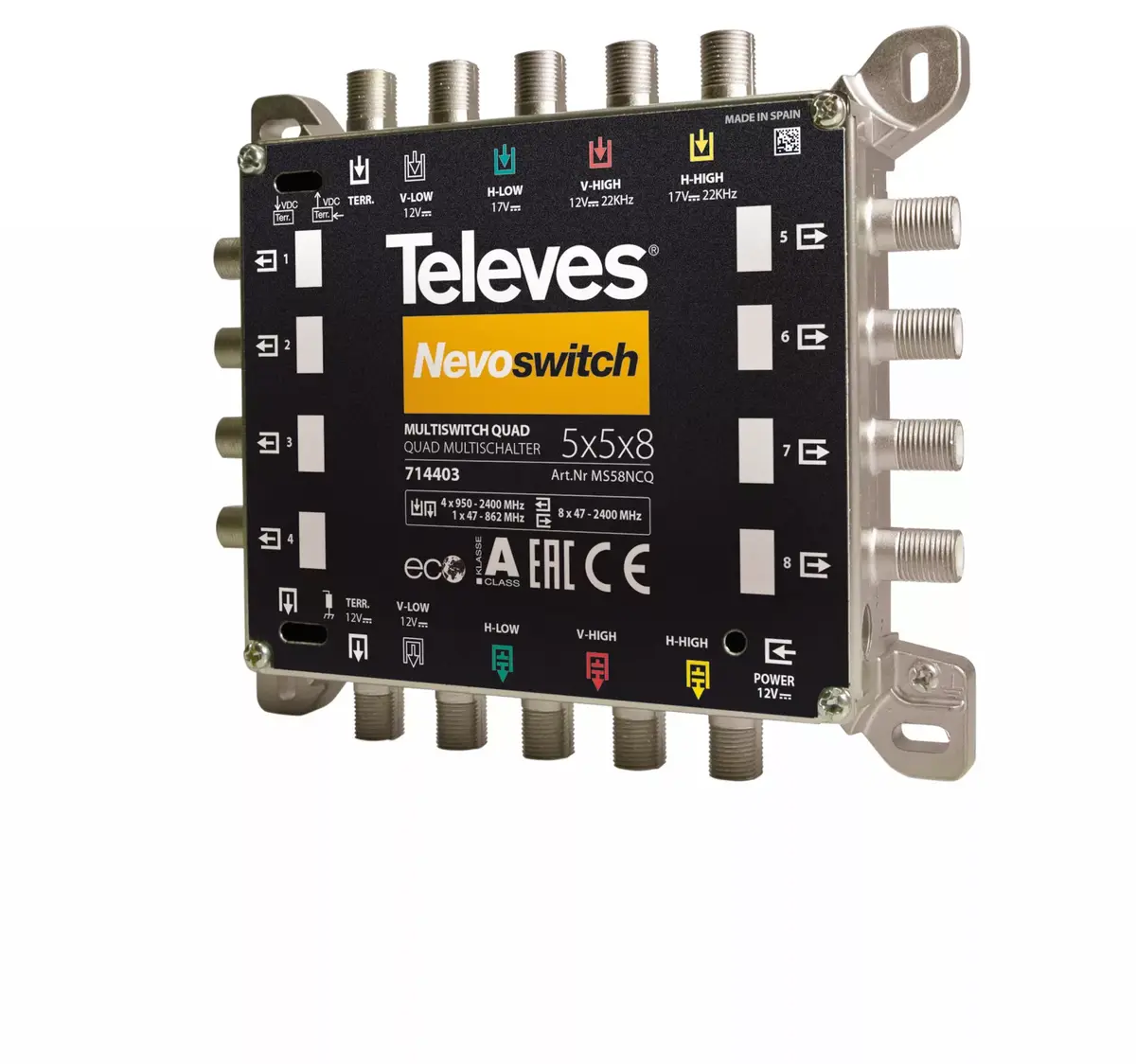Сателлитный мультисвитч Televes 714403 Photo 2