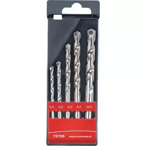 Masonry drill bit set Proline 5737052 — 5-piece concrete drill set for hammer drills