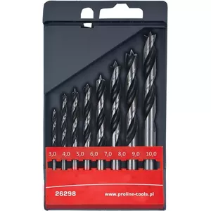 Drill bit set Proline 5262981 — 8 pieces sizes 3–10 mm, HSS twist bits