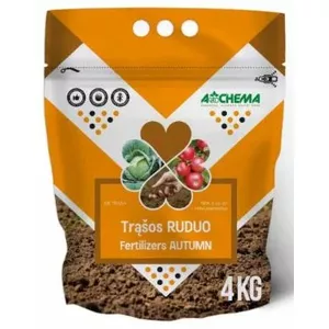 Удобрение AGROCHEMA Mēslojums rudens 4 кг — AGROCHEMA осеннее, 4 кг