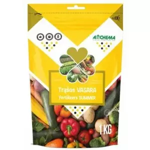 Удобрение AGROCHEMA Mēslojums vasara 1 кг — летнее удобрение AGROCHEMA, 1 кг