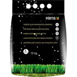 Средство против мха для газона FERTIS 10 кг модель 9690792