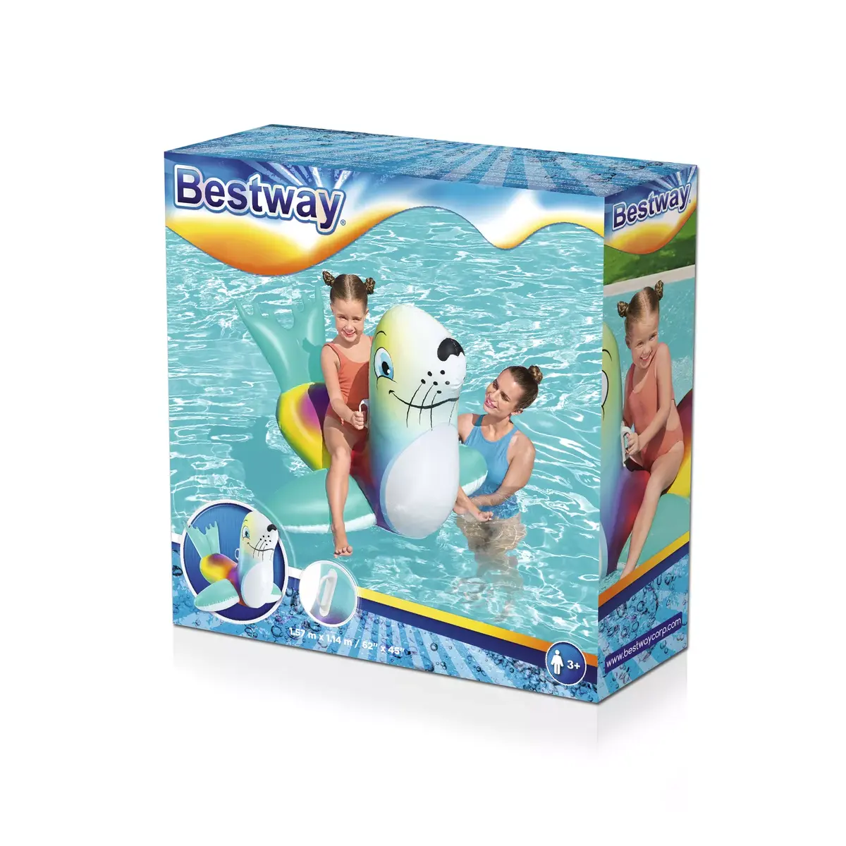 Bestway Flash n Splash Seal надувной наездник Photo 22