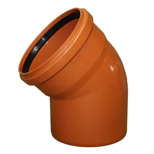 PVC notekūdens līkne InstalPlast 160×45 mm
