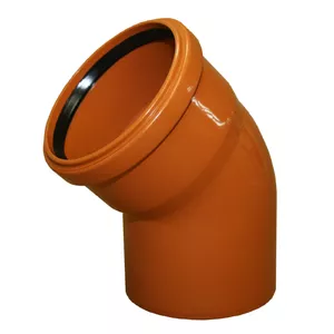 PVC Drainage Bend InstalPlast 110x45° Model 8021089