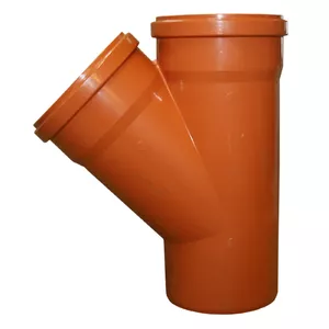 PVC trīsveida savienotājs InstalPlast 160×160/45, modelis 8011585
