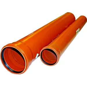 PVC drenāžas caurule InstalPlast 110 mm x 1000 mm SN4