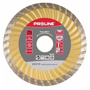 Алмазный диск Proline 230x22 мм Super Turbo — круг для резки камня, бетона, плитки